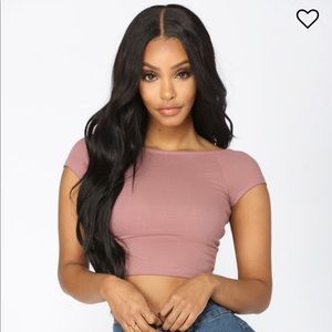 Fashion Nova Kiran Crop Top